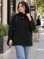 مانتو کتان - (عمده پک 3 عددی) - BSR - - شناسه 00218002 - تصویر 2