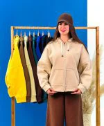 سویشرت کلاهدار تو کرک رنگی - (عمده پک 9 عددی) - GVG - شناسه 00225012 - تصویر 10