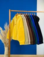 سویشرت کلاهدار تو کرک رنگی - (عمده پک 9 عددی) - GVG - شناسه 00225012 - تصویر 2