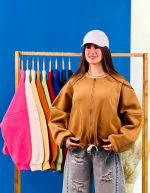 سویشرت بامبری تو کرک رنگی - (عمده پک 10 عددی) - GVG - شناسه 00225013 - تصویر 4
