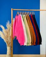سویشرت بامبری تو کرک رنگی - (عمده پک 10 عددی) - GVG - شناسه 00225013 - تصویر 2