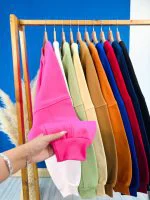 سویشرت بامبری تو کرک رنگی - (عمده پک 10 عددی) - GVG - شناسه 00225013 - تصویر 11