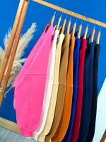 سویشرت بامبری تو کرک رنگی (نسکافه ای دوبل) - (عمده پک 9 عددی) - GVG - شناسه 00225013 - تصویر 12