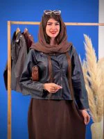 کت چرم آستین زیپ - (عمده پک 3 عددی) - SB - شناسه 00209002 - تصویر 3