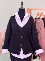 کاردیگن بافت ( ژاکت) - (عمده پک 5 عددی) - HDR - شناسه 00204009 - تصویر 7